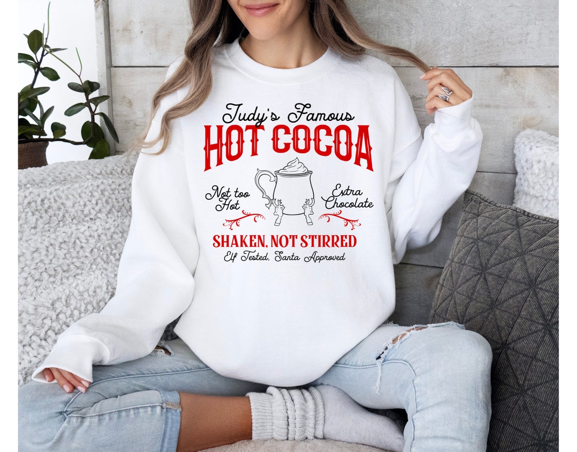 Judy's Famous Hot Chocolate Hoodie Crewneck T-shirt the - Etsy