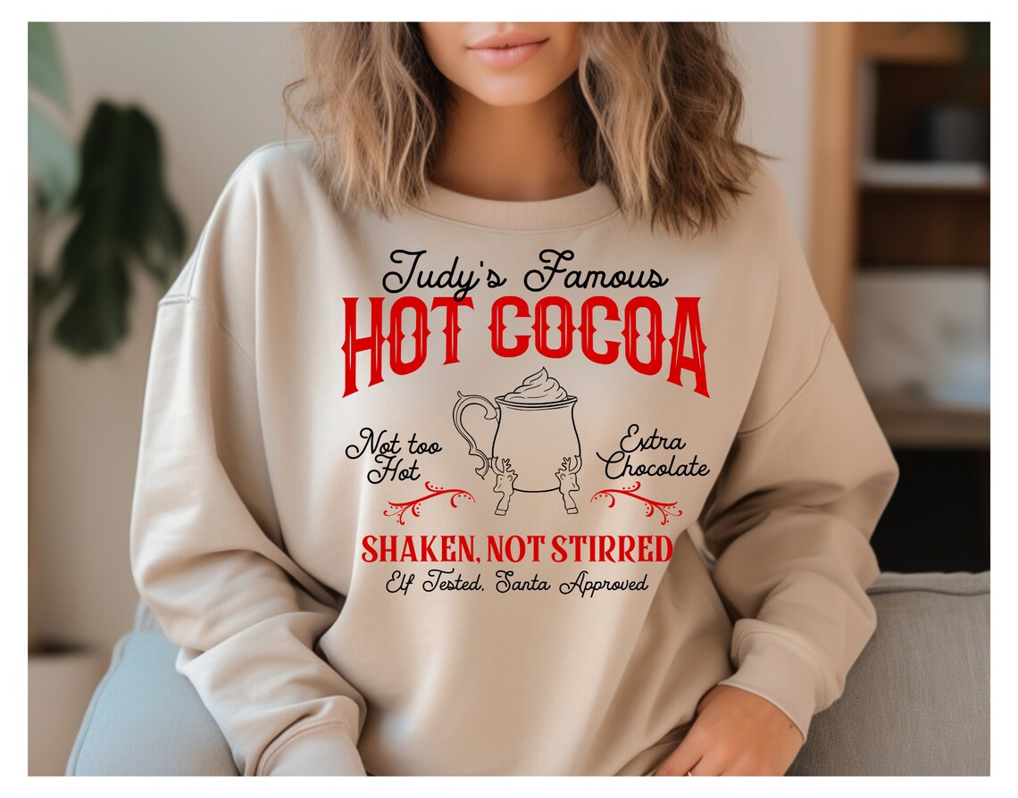 Judy's Famous Hot Chocolate Hoodie Crewneck T-shirt the - Etsy