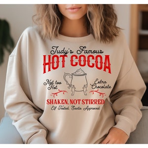 Judy's Famous Hot Chocolate Hoodie Crewneck T-shirt the - Etsy