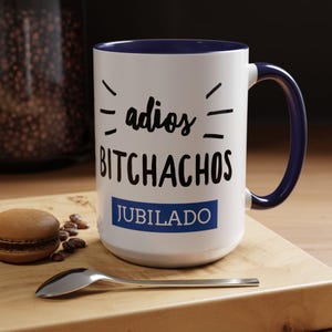 Jubilado Spanish Retirement Coffee Mug | Funny Coworker Gift