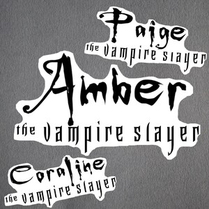 Vampire Stake Embroidery Design / Vampire Hunter Halloween / 