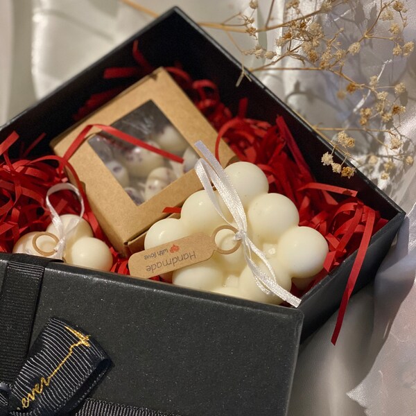 Coffret cadeau bougies candle saint valentin