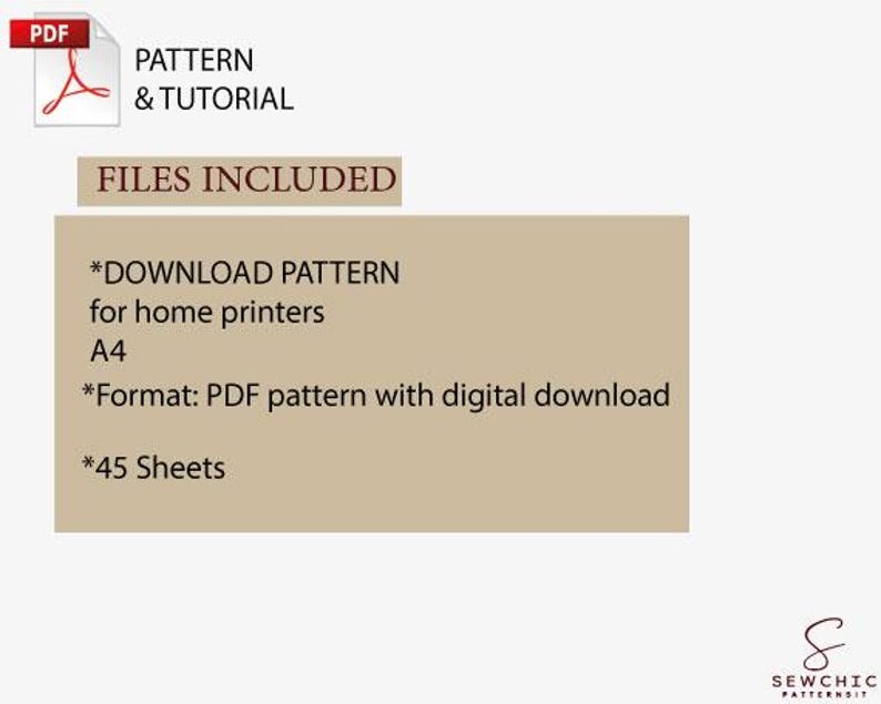 Thobe Pattern Men's Thobe Gandoura Sewing Pattern - Moroccan Caftan (digital Download ...