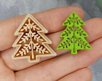 Christmas Tree Clay Cutter, Festive Polymer Clay Tool