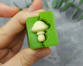 Mushroom Bead Roller: Polymer Clay Earring Making Tool