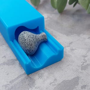 Rodillo para hacer cuentas Vasa para arcilla polimérica, Rodillo para hacer cuentas con forma de maceta, Rodillo para hacer cuentas, Rodillo decorativo para hacer cuentas de arcilla polimérica, Cortadores de arcilla polimérica
