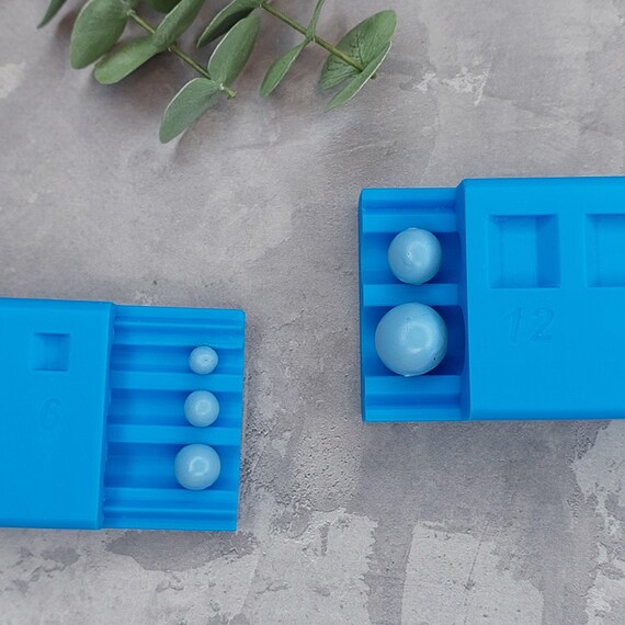 ポリマークレイ丸型ビーズローラー 6 mm、8 mm、10 mm、12 mm、16 mm