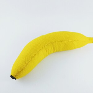Cartamodello PDF Banana in feltro - Cartamodello PDF da cucire + Tutorial passo dopo passo - Gioca con il cibo a dimensioni reali immagine 3