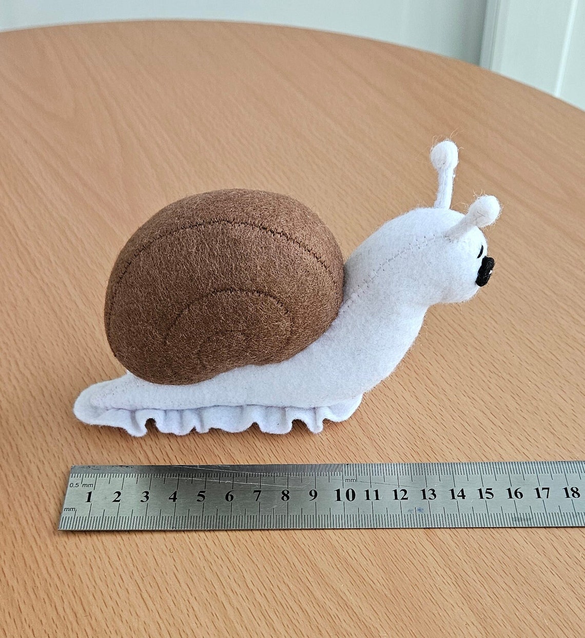 Felt Snail PDF Pattern - PDF Sewing Pattern + Tutorial Step by Step ...