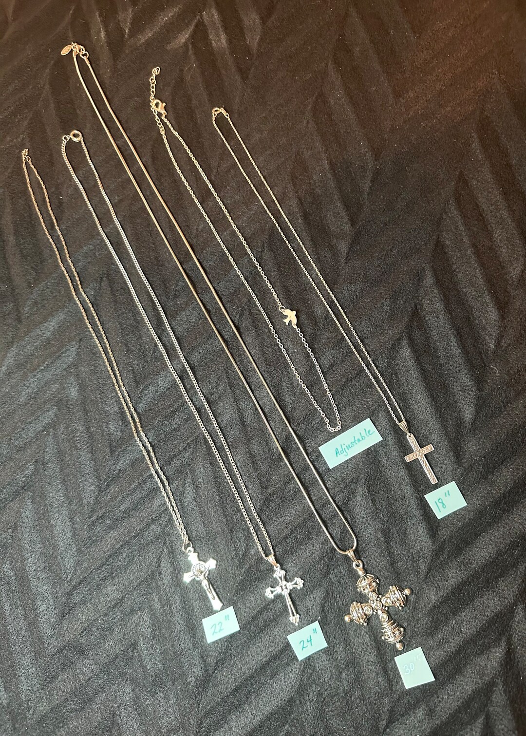 Religious Necklaces (set of 5) - Etsy