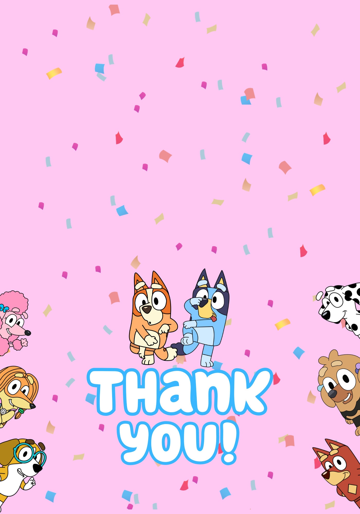 bluey-thank-you-card-bluey-birthday-theme-party-thank-you-card-bluey-birthday-bluey-birthday-thank-you-etsy