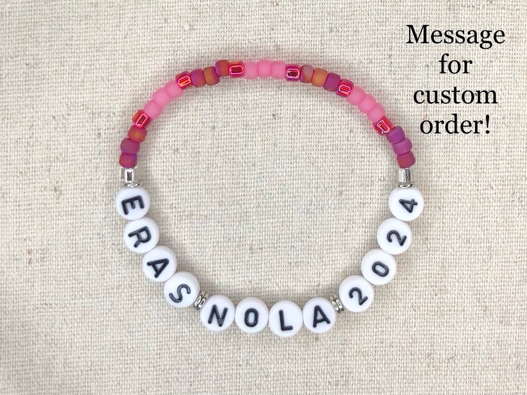 Eras Tour 2024 Friendship Bracelets Taylor Swift Indy Nola New Orleans Miami London Toronto
