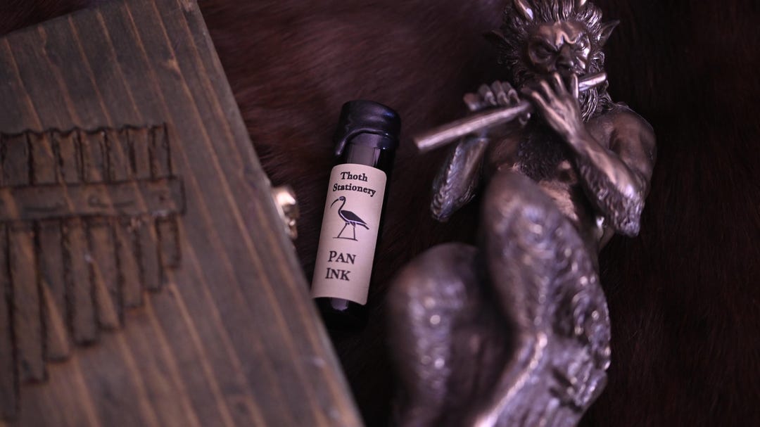 Pan Ink: Light Brown Ink for Spells - Etsy