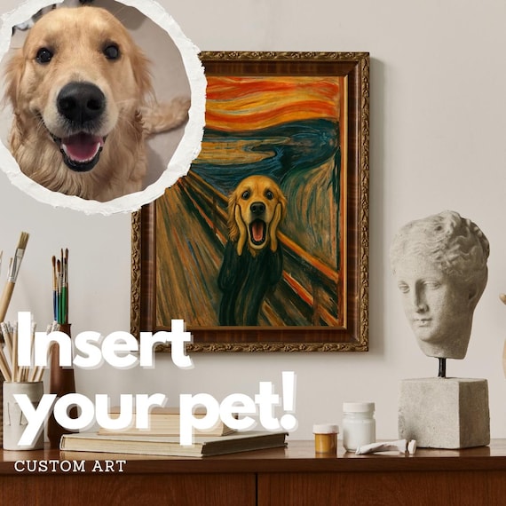 絵画 My pet cool art MY. PETS AND I - Poptonicart by Claudia