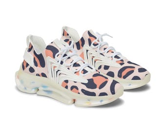 Sneakers Mesh Unisex Leopardo by Mariu del Campo.
