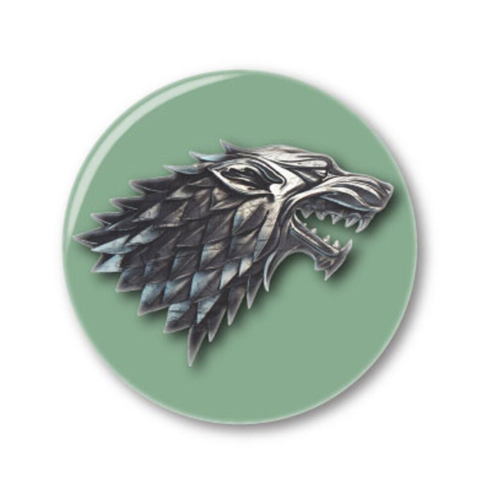 Game of Thrones House STARK Sigil 3" Safety Pinback Button HALLOWEEN Costume Prop