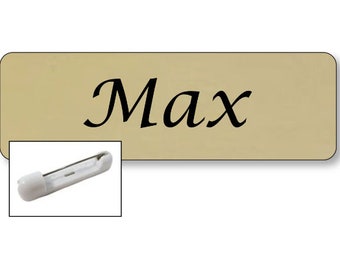 TWO BROKE GIRLS Max Halloween Costume Name Badge With a Pin Fastener Etsy