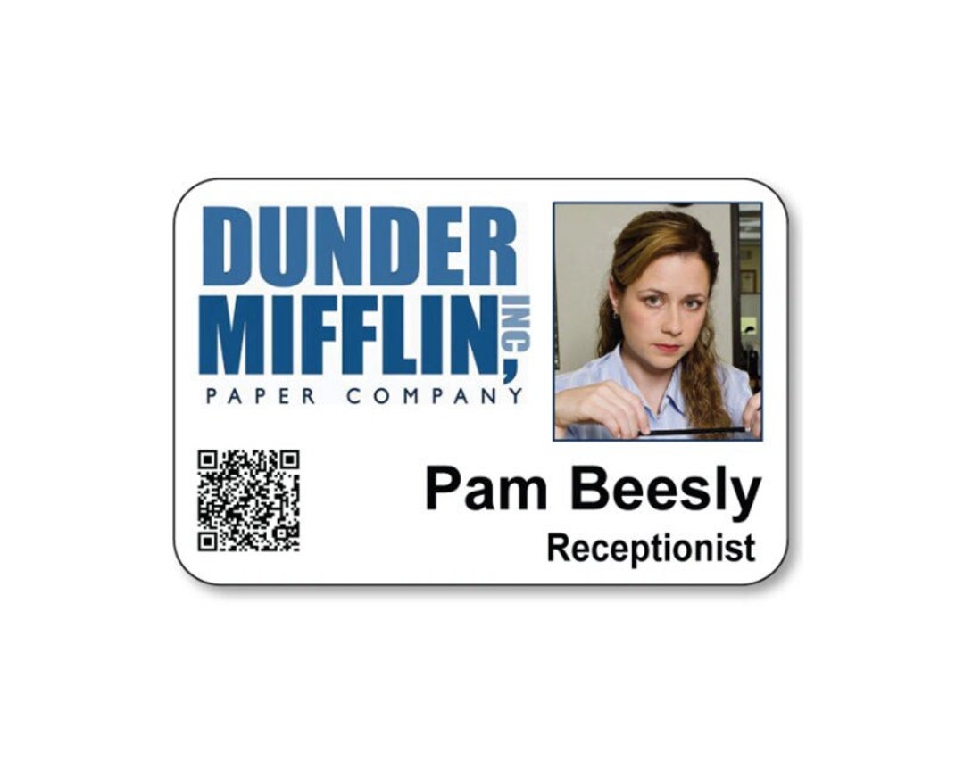 THE OFFICE Pam Beesly at Dunder Mifflin Halloween Cosplay Name 