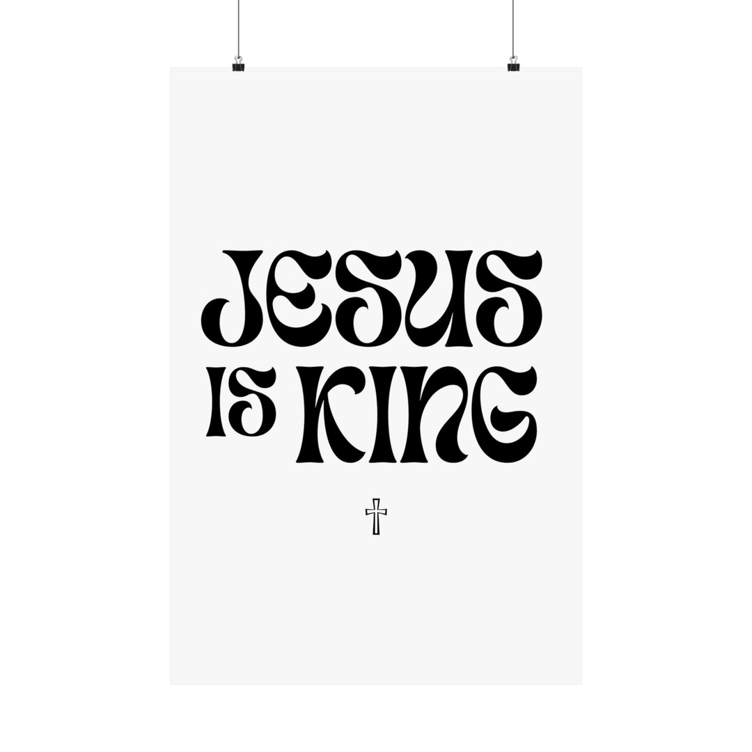 Jesus is King Poster - Etsy Canada