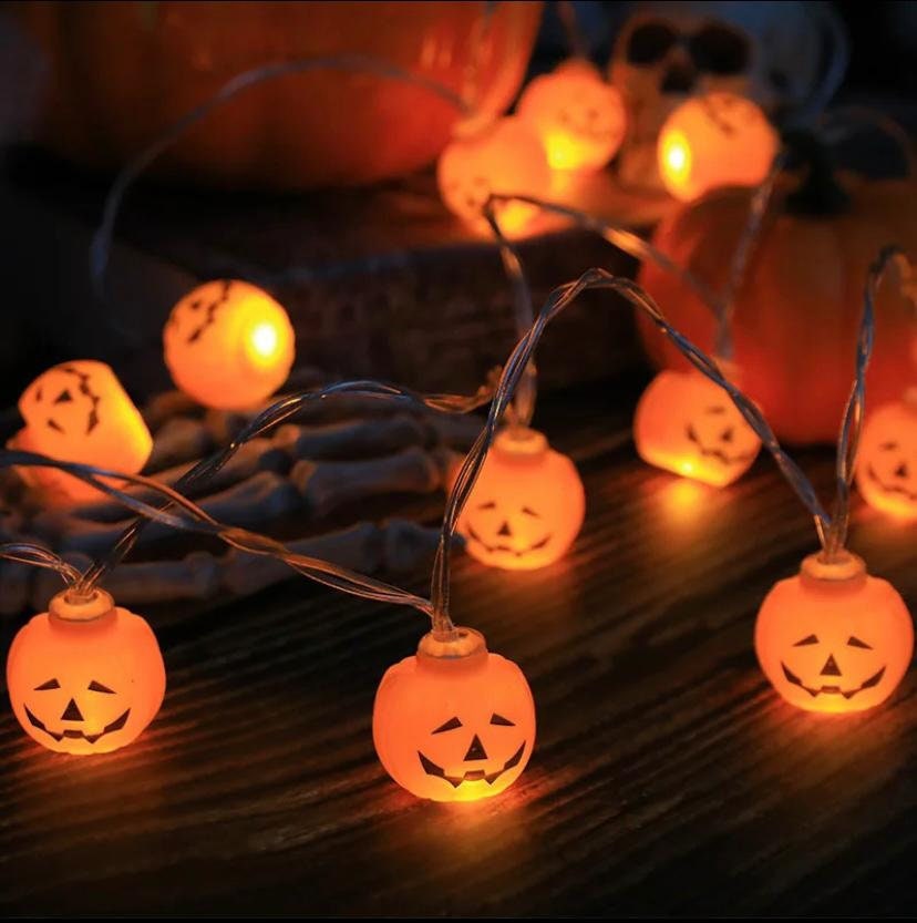 Halloween LED Lights Set: Pumpkin, Eyes, Skull, Ghosts - Limited Time ...