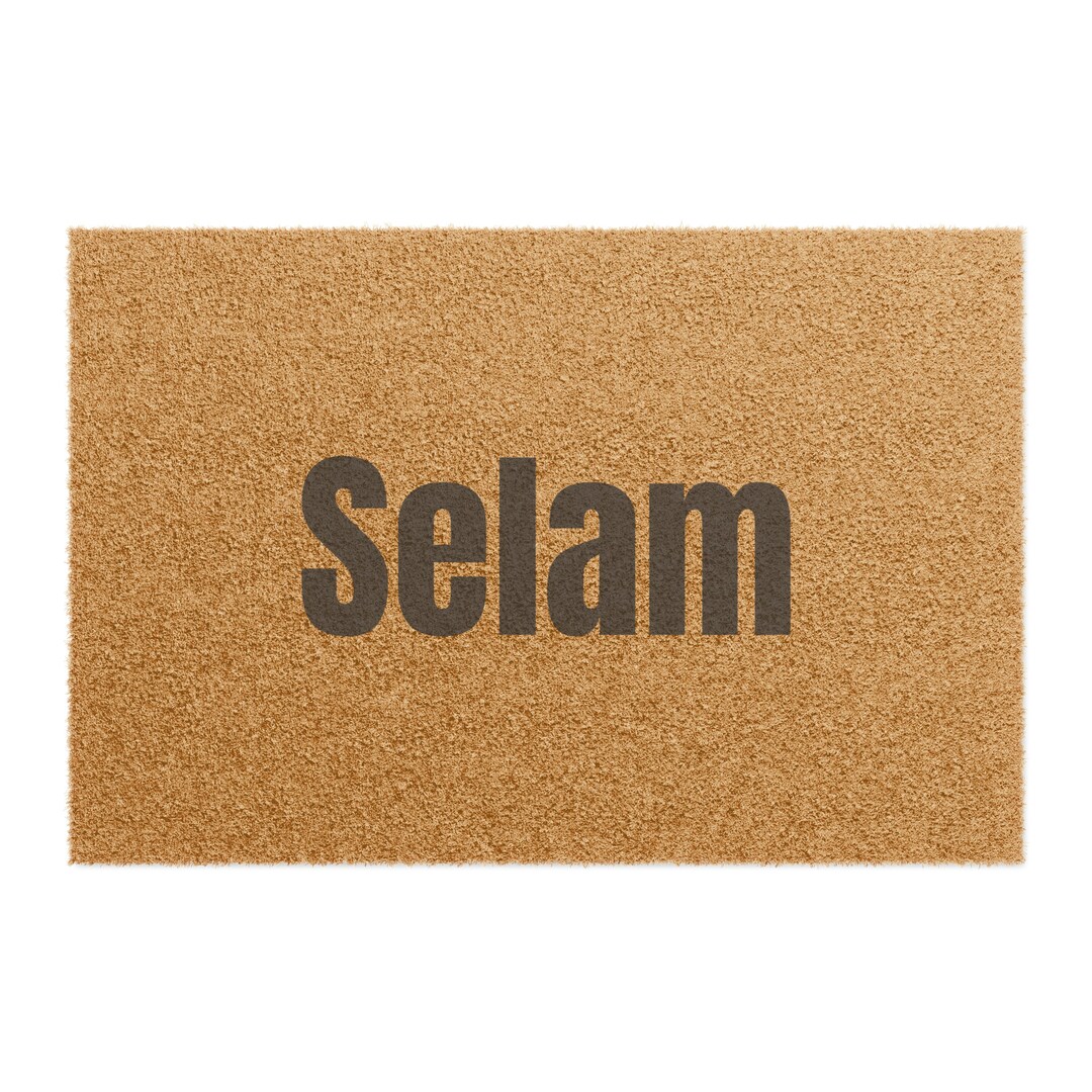 Hello Doormat amharic Selam Etsy