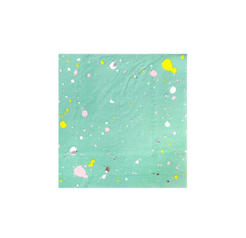HarlowgreyUS Splatter Cocktail Napkins - Thumbnail 4