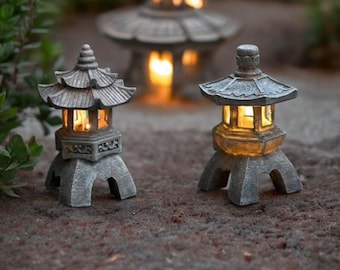 Solar Pagoda Chinese Lantern, Mortar & Pestle texture, Rock statute decorations Zen statues, Sandstone lamp decorations,Chinese architecture