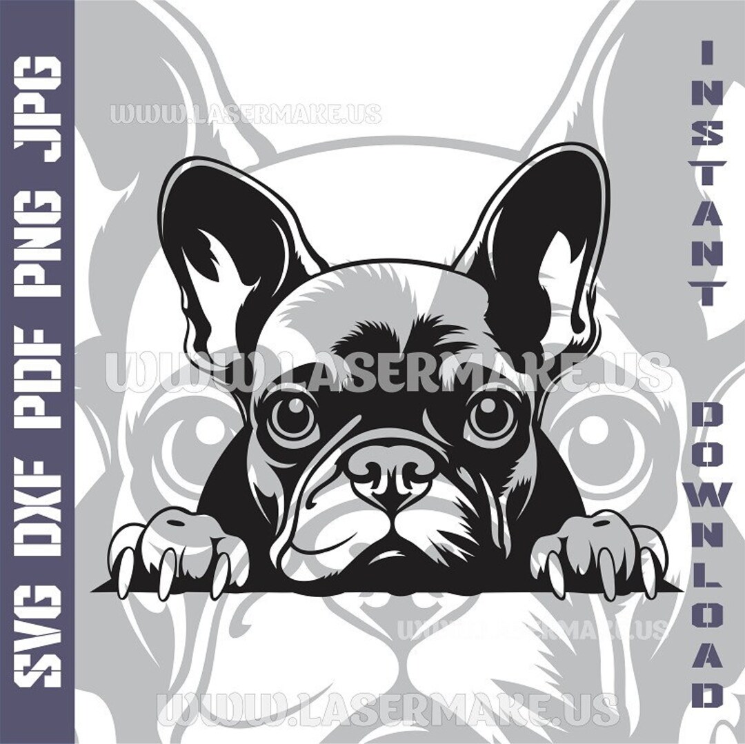 French Bulldog SVG File | Cut File for Cricut | Printable Png| SVG Dxf ...