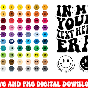 Custom In My Era Svg Cricut Cut File, Era Svg, Custom In My Era Svg, Digital Download Personalized in my era Svg, In My Custom Era svg