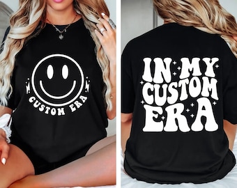 Custom Era SVG: Groovy Text, Wavy Stacked PNG (Digital Download)