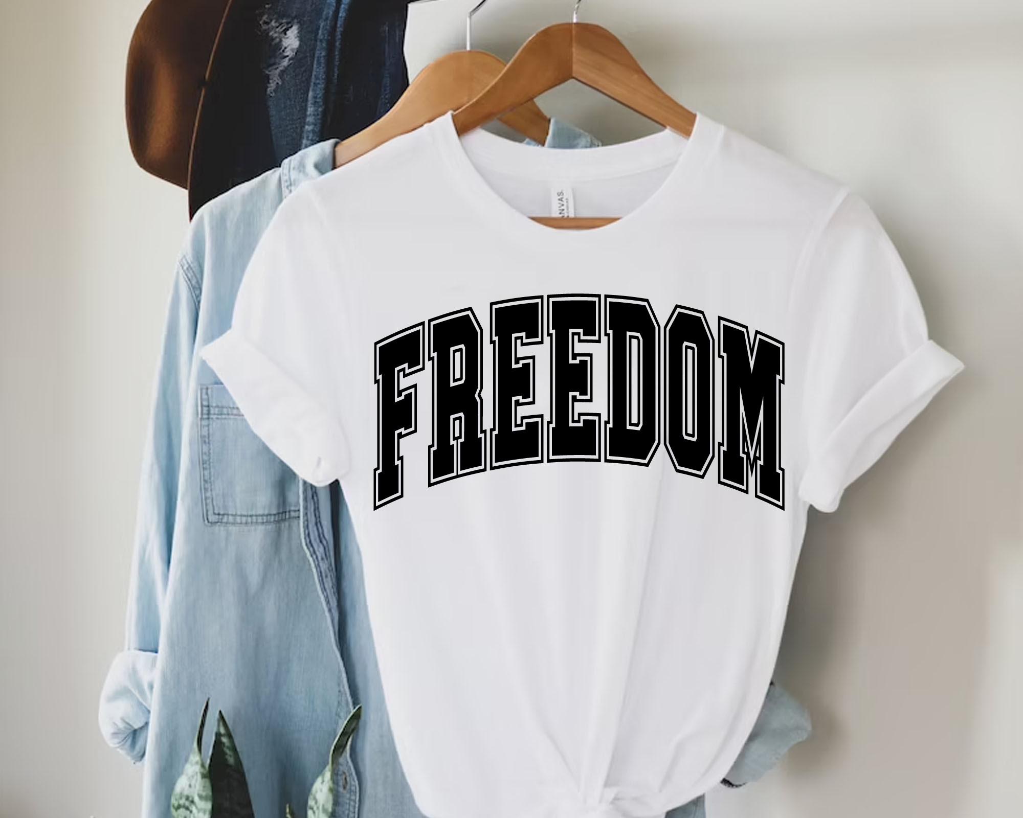 Freedom Script Font Svg Freedom SVG PNG: Minimalist Inspirational Quote, Cricut Cut File ...