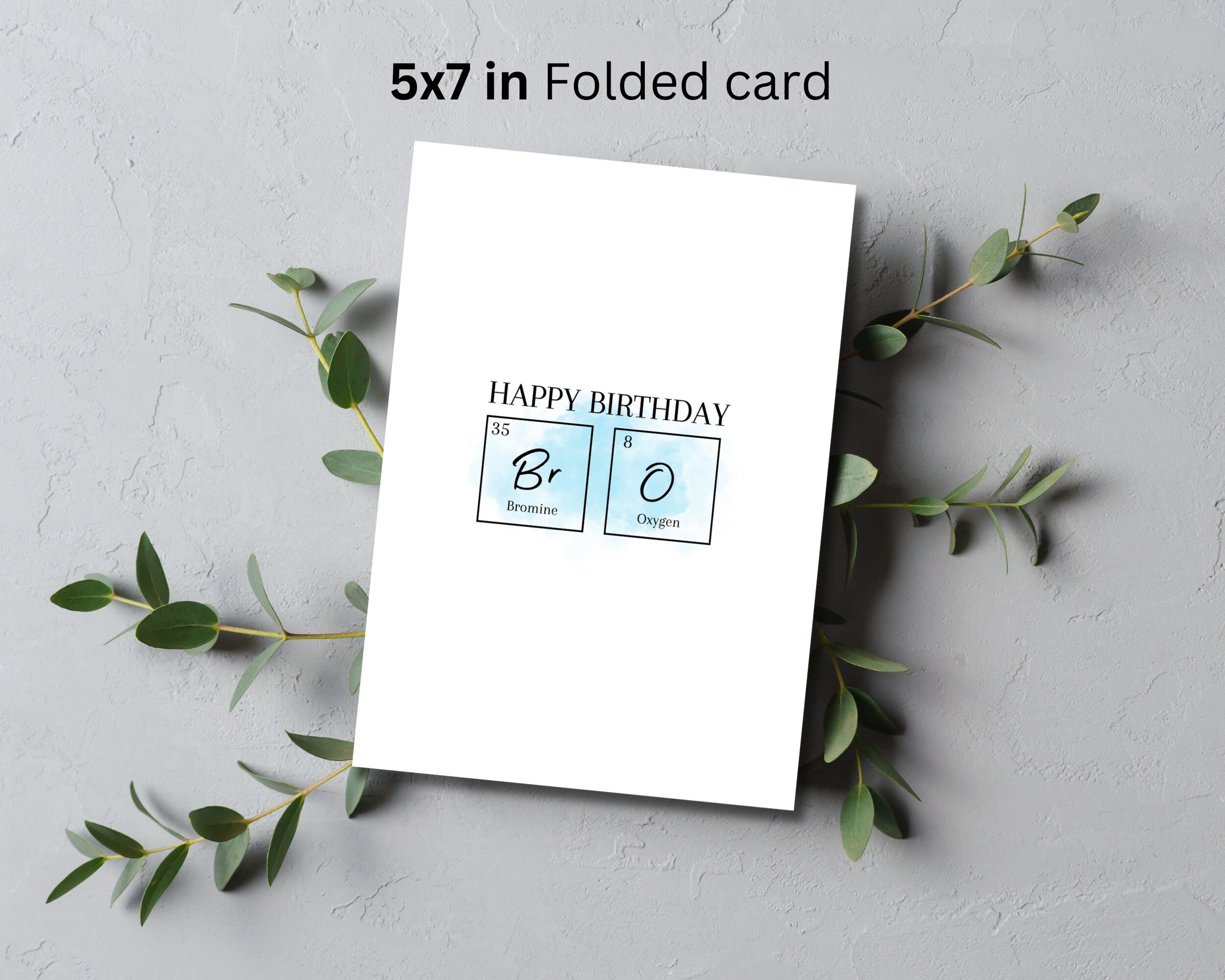 Digital Birthday Card| Printable Card| Happy Birthday Brother| Brother ...