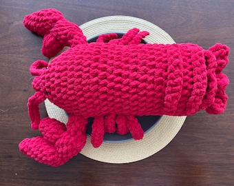 Crochet Lobster Plushie