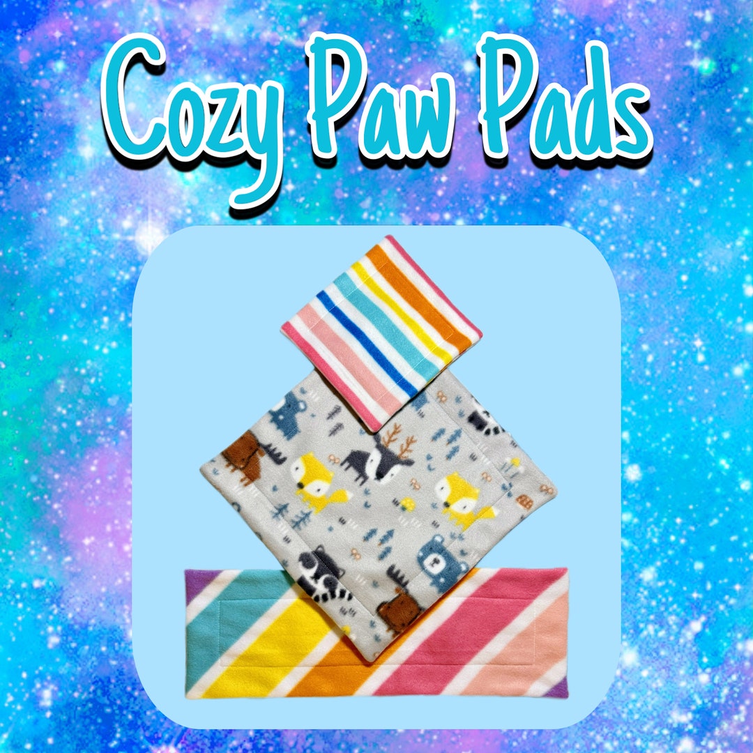 Cozy Paw Pads Hide/hut Liners Anti Pill Blizzard Fleece Etsy