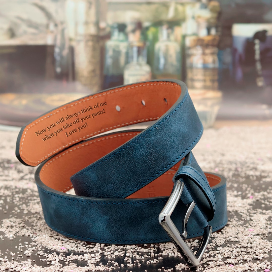 Name Belts Personalzed Leather Belthandmade Beltgroomsmen