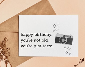 Printable Birthday Card, Getting Old Birthday Card, Hilarious Birthday Card, Funny Birthday Card, Sarcasm Card, Friend Card, Gift, 5x7 Card