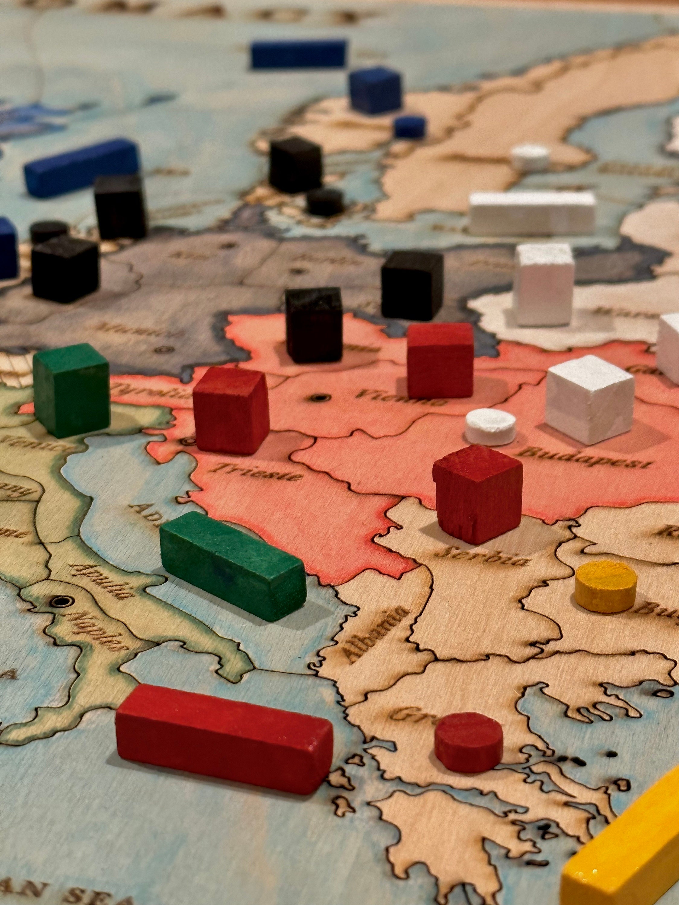 Custom Wood Pieces for Diplomacy Board Game Army/fleet/supply Center - Etsy