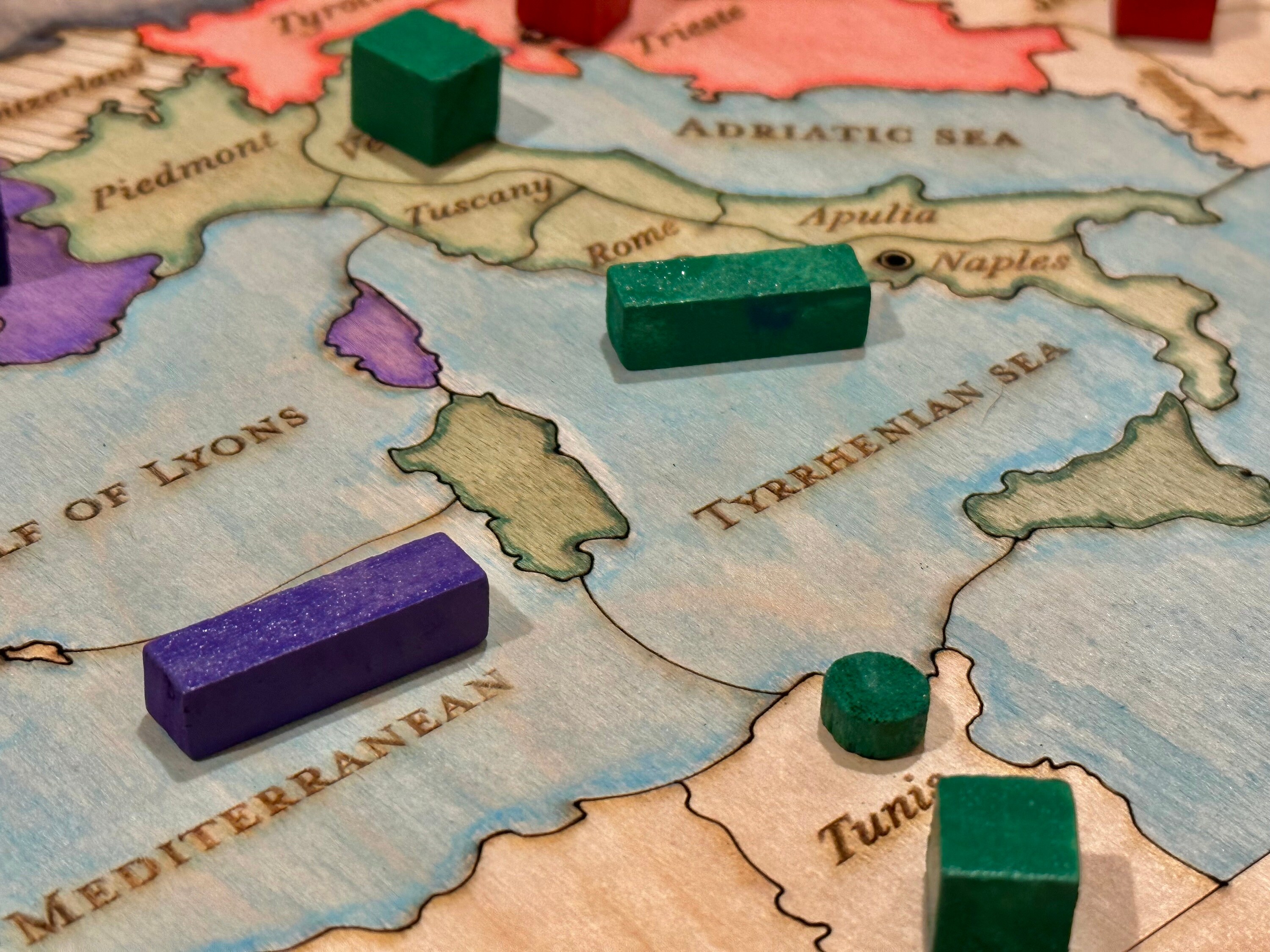 Custom Wood Pieces for Diplomacy Board Game Army/fleet/supply Center - Etsy