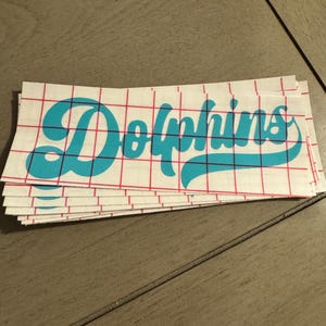 Dolphins sticker