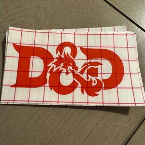Dungeons & Dragons sticker
