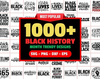 Black History Month SVG PNG Huge Bundle, MLK Day Svg Bundle, Juneteenth Svg Png, African American Kwanzaa, black history month shirt