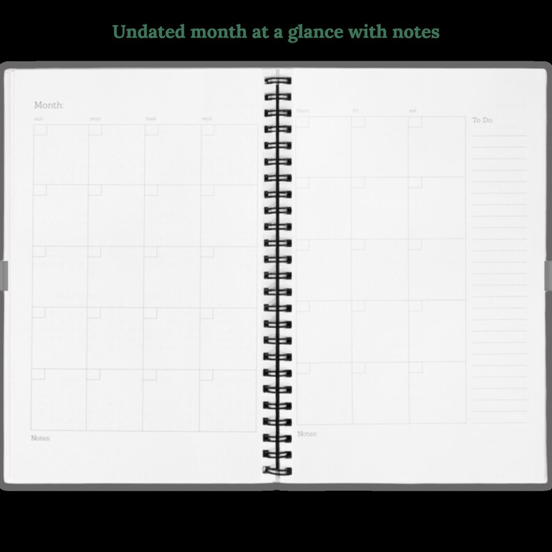 20242025 Personalized Spiral Journal, Gifts for Teachers, Custom