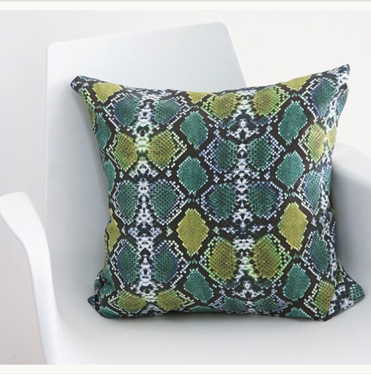 PYTHON SNAKE Pattern 100% Cotton Fabric, Unique Digital Printing, by ...