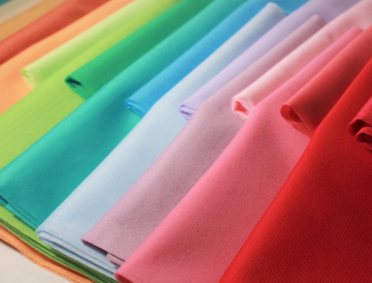 By Yard, IRON-ON INTERLINING Interfacing Fabric lining 60 colours