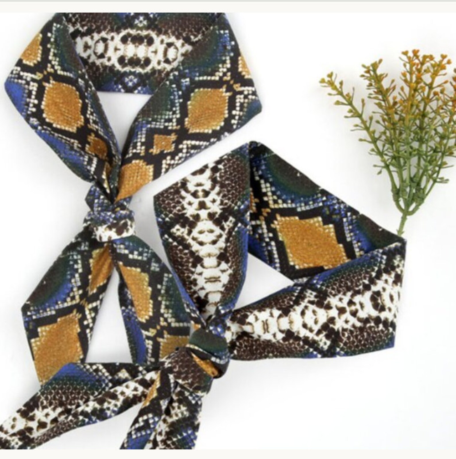 PYTHON SNAKE Pattern 100% Cotton Fabric, Unique Digital Printing, by ...