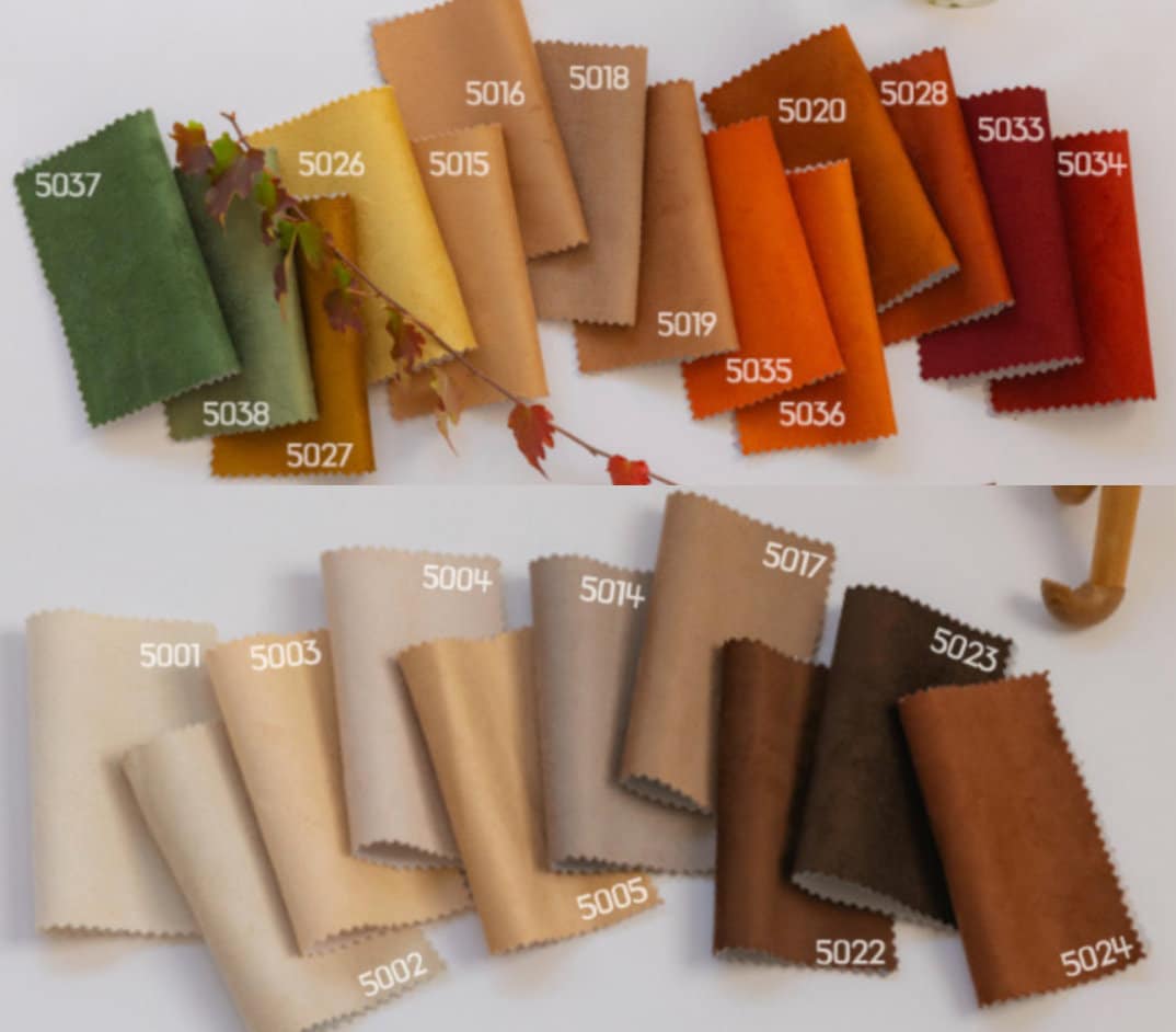 FAUX SUEDE 40 Colours, Heavy Chunky Cover Upholstery Fabric