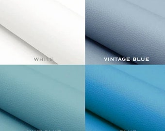 By Yard, Quality Faux( Synthetic) leather in 28 colours, 135cm (53&quot;) wide
