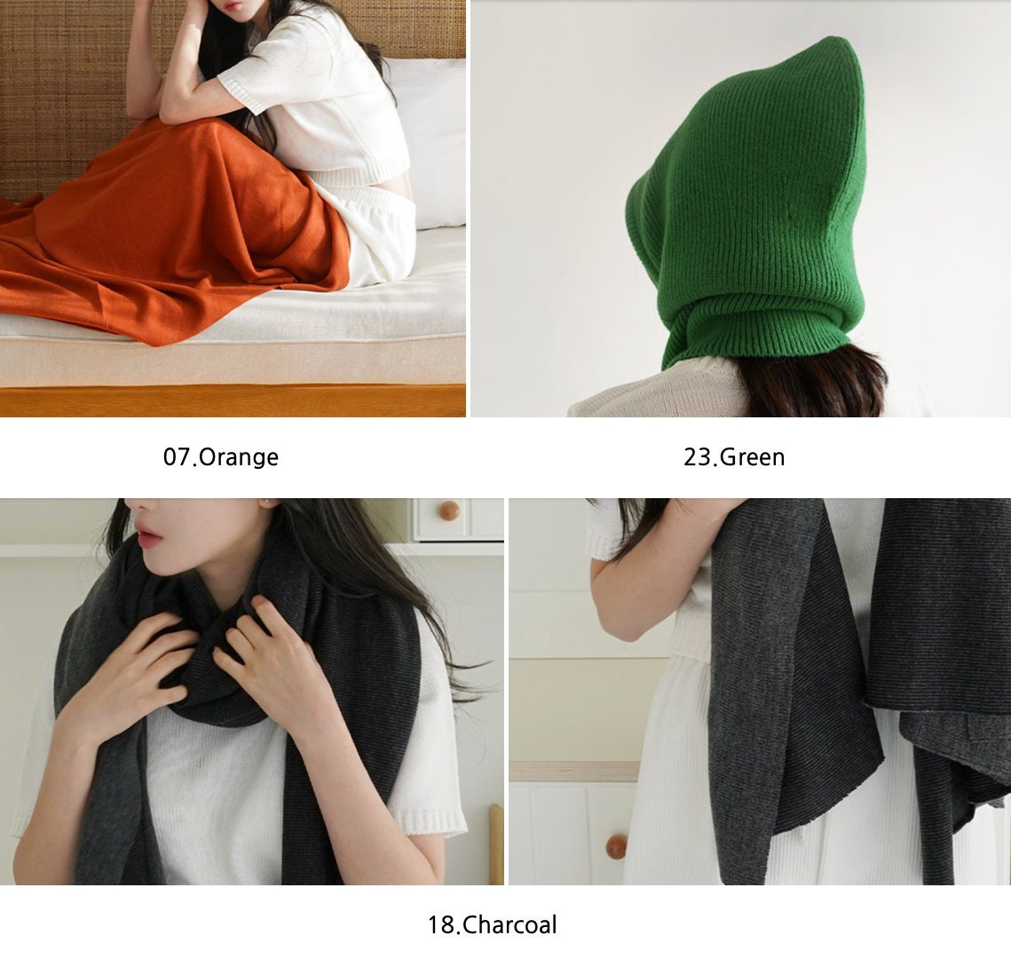 By Yard, HEAVY WOOL KNIT 27 Colours, Soft Stretchy Warm