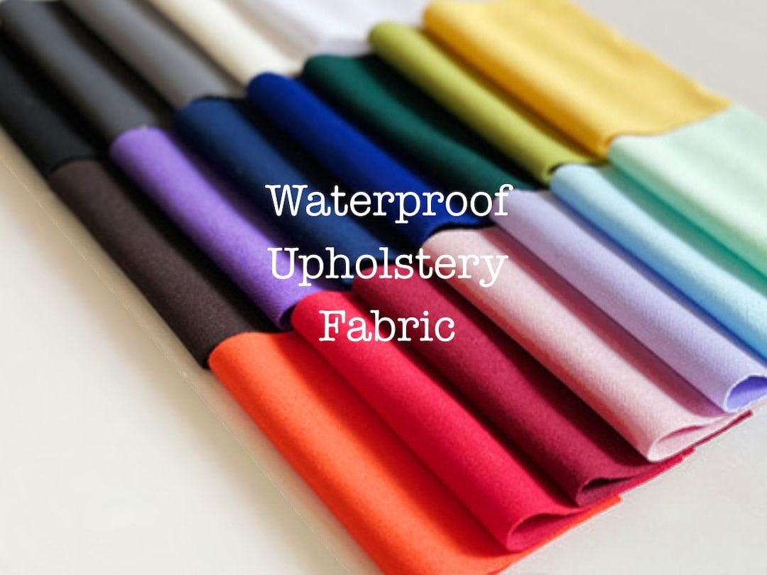 By Yard Waterproof Upholstery Fabric Durable Spill Free Etsy UK