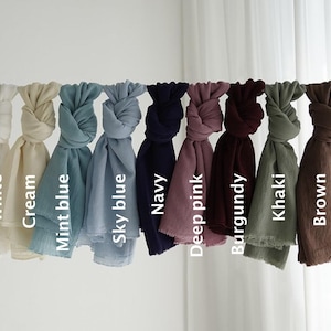 By Yard, Silky Wrinkle-free 100% Rayon Fabric 9 colours